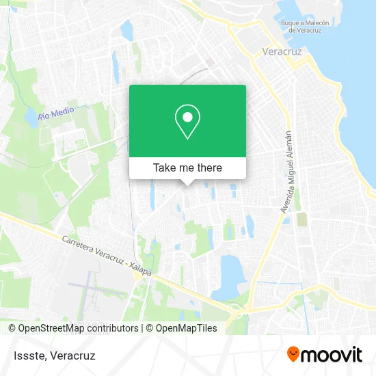 Issste map