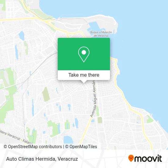 Auto Climas Hermida map
