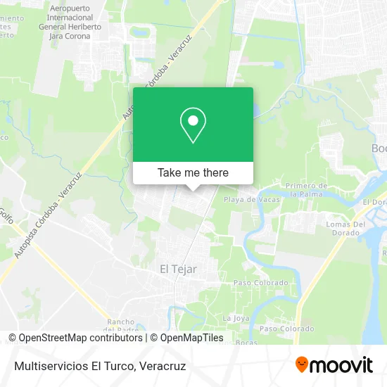 Multiservicios El Turco map