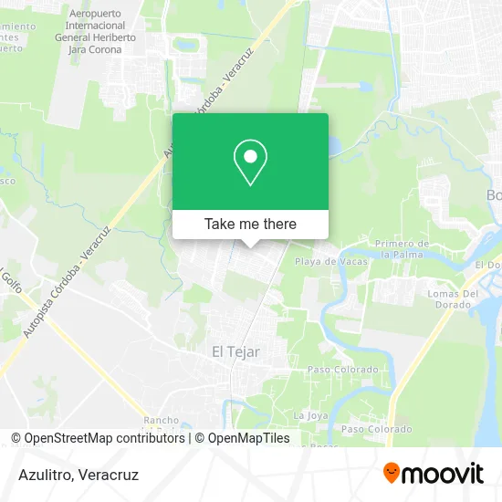 Azulitro map