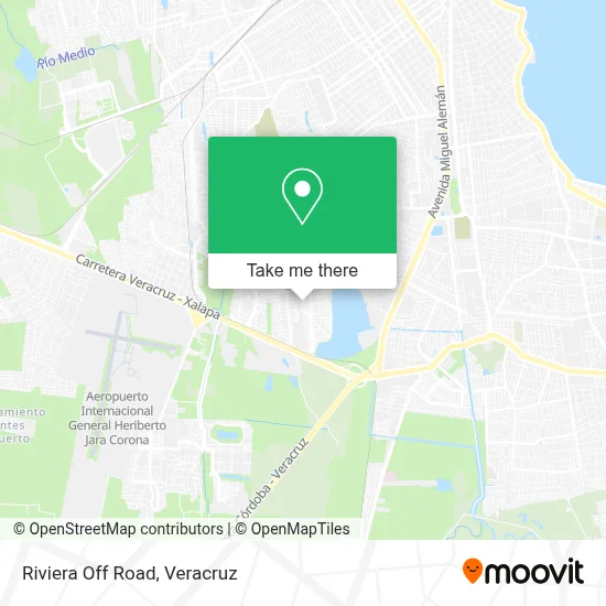 Riviera Off Road map