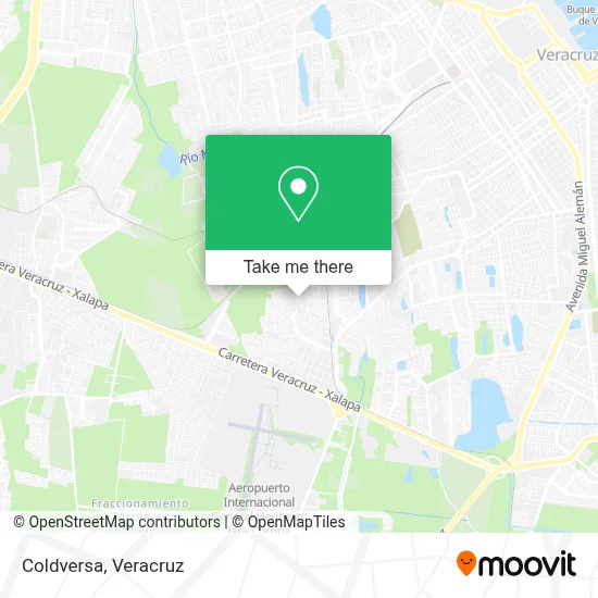 Coldversa map