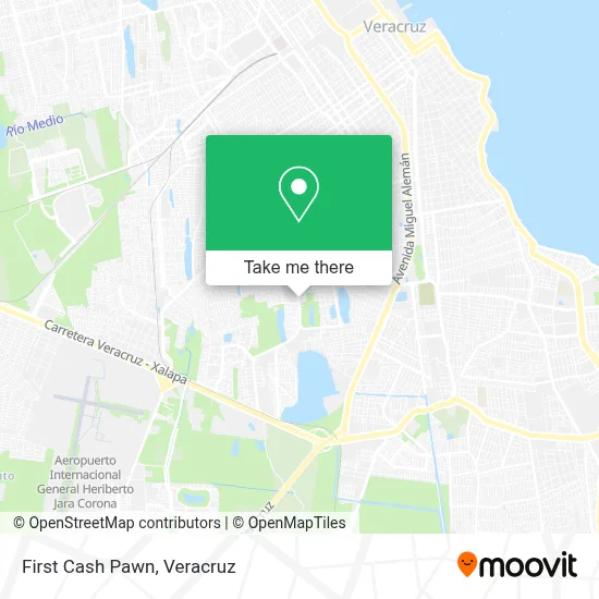 First Cash Pawn map