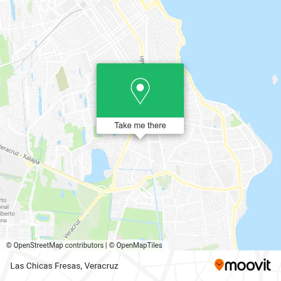 Las Chicas Fresas map