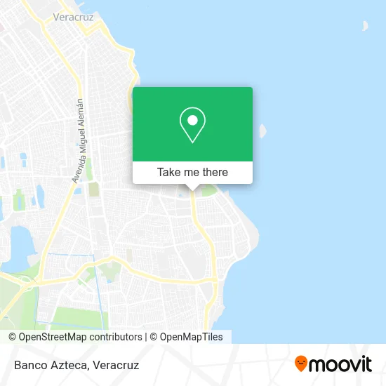Banco Azteca map