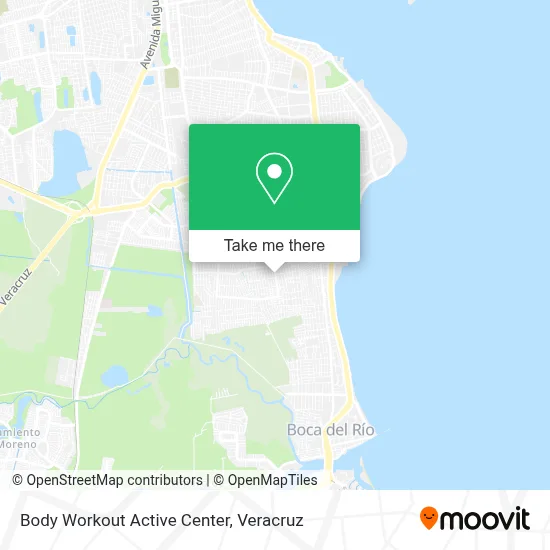 Body Workout Active Center map