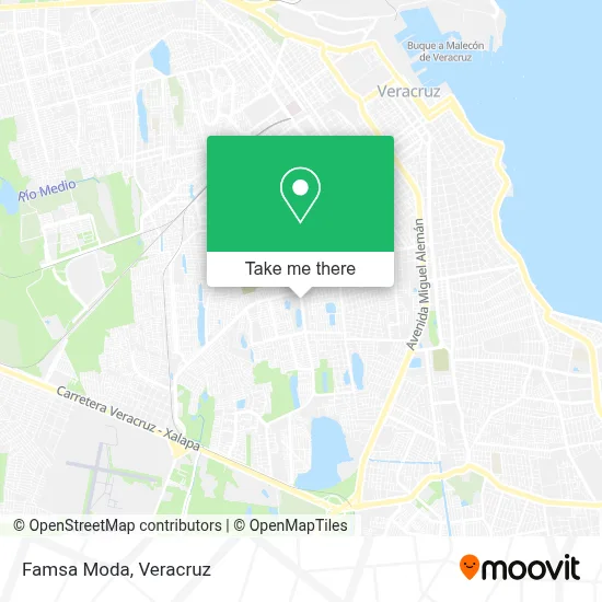 Famsa Moda map
