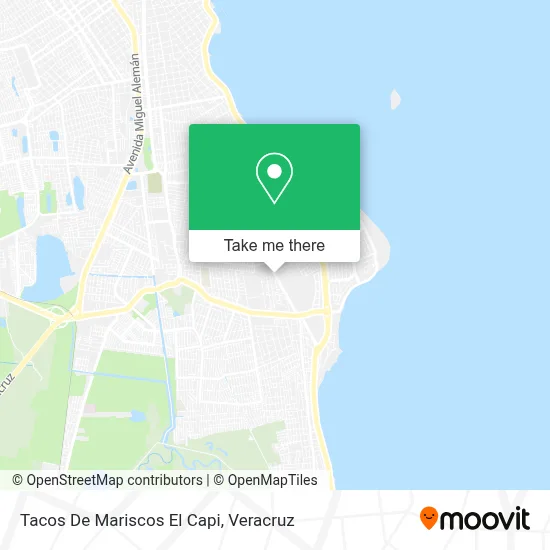 Tacos De Mariscos El Capi map