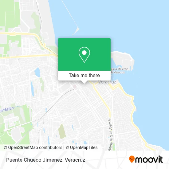 Puente Chueco Jimenez map