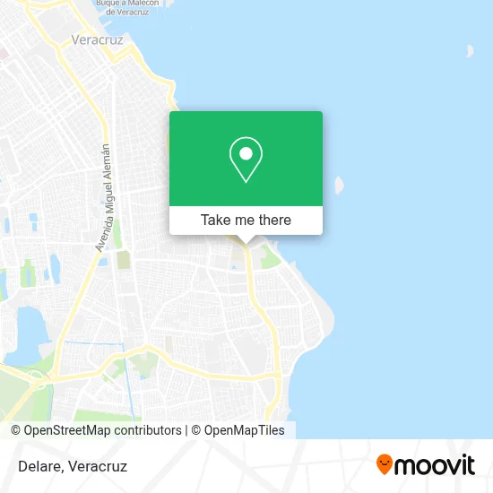 Delare map