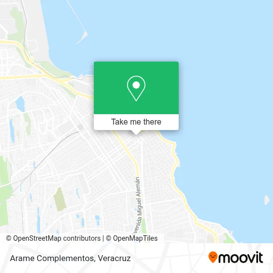 Arame Complementos map