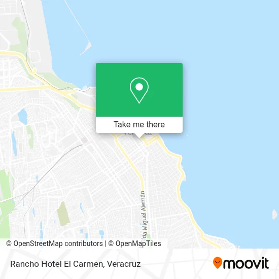 Rancho Hotel El Carmen map