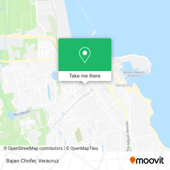 Bajan Chofer map