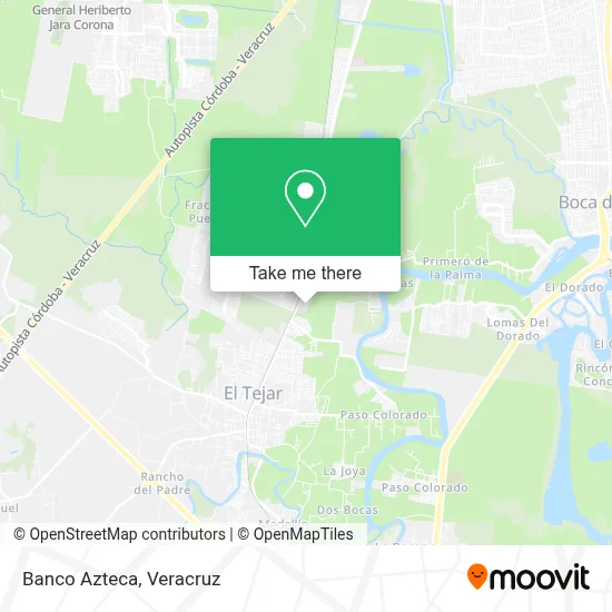 Banco Azteca map