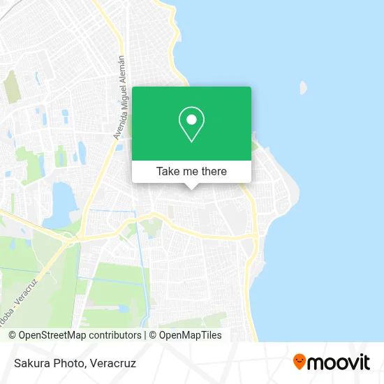 Sakura Photo map