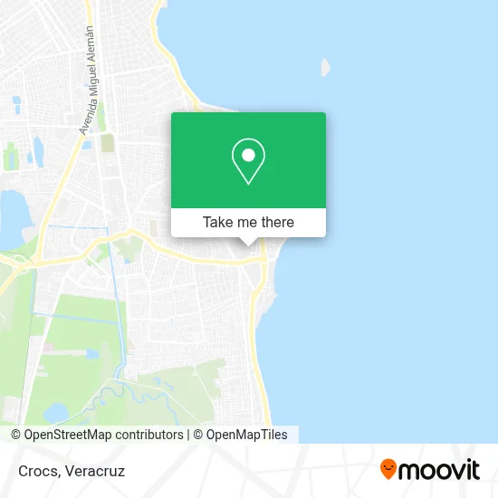 Crocs map