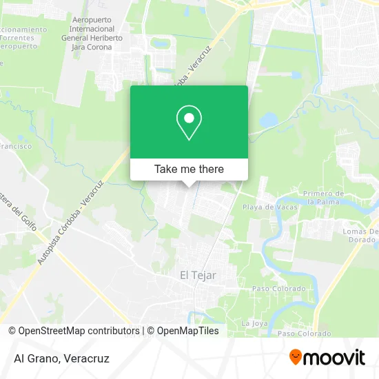 Al Grano map