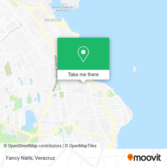 Fancy Nails map