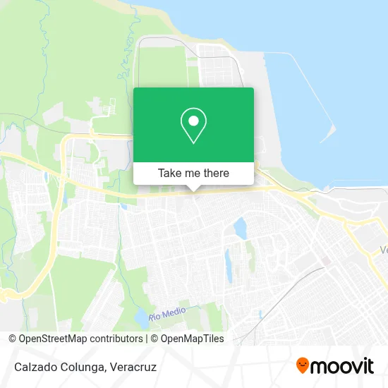 Calzado Colunga map