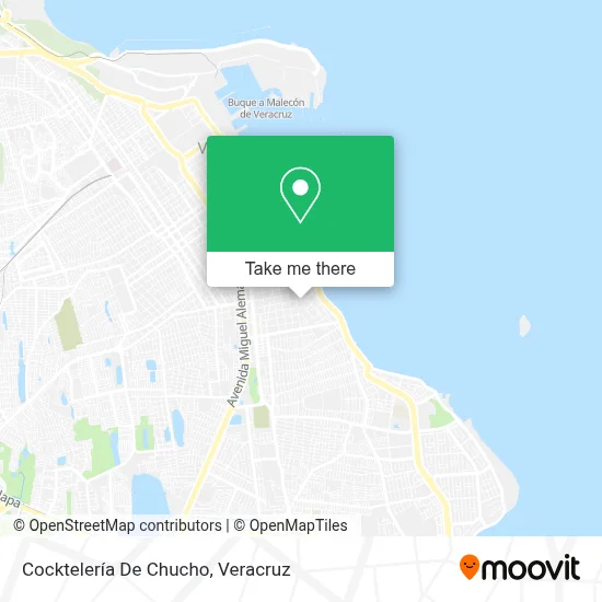 Cocktelería De Chucho map