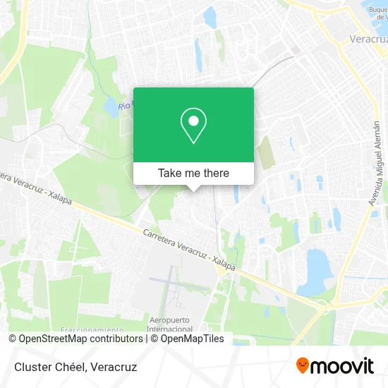 Cluster Chéel map