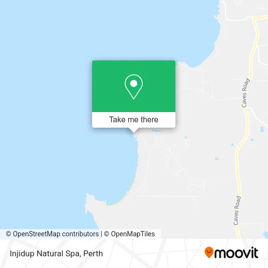 Mapa Injidup Natural Spa