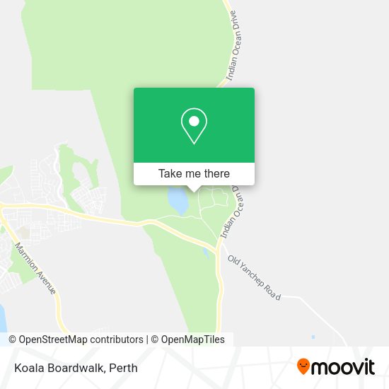 Koala Boardwalk map