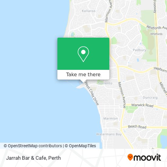 Jarrah Bar & Cafe map