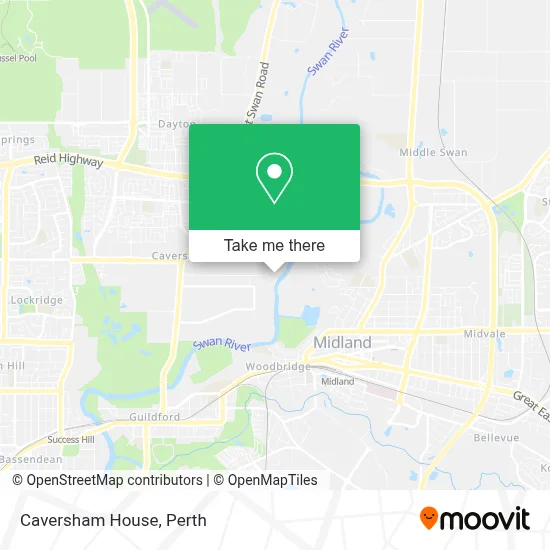 Mapa Caversham House