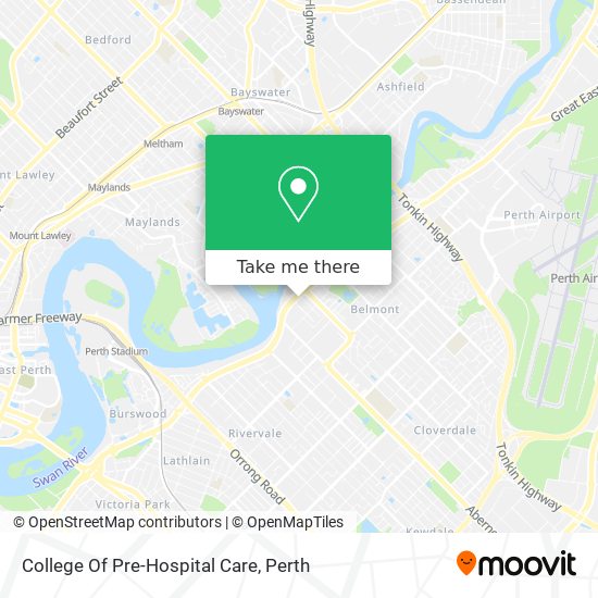 College Of Pre-Hospital Care map