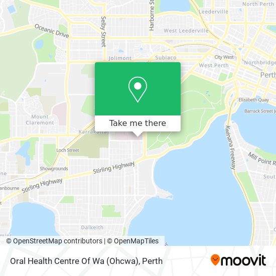 Oral Health Centre Of Wa (Ohcwa) map