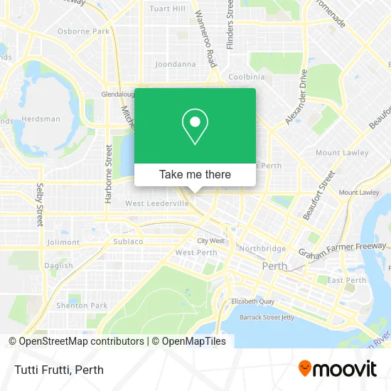 Tutti Frutti map