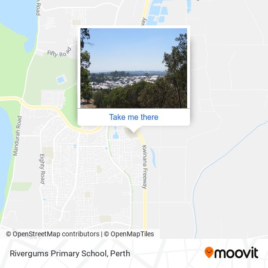 Mapa Rivergums Primary School
