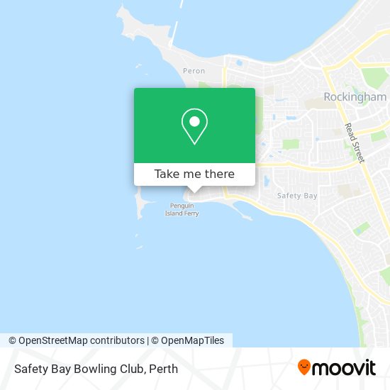 Safety Bay Bowling Club map