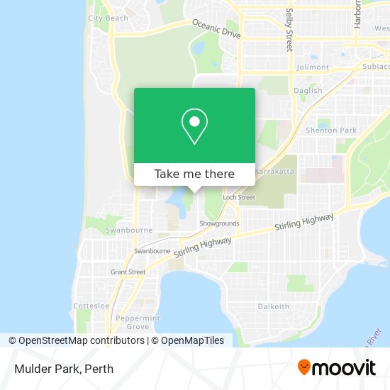 Mulder Park map