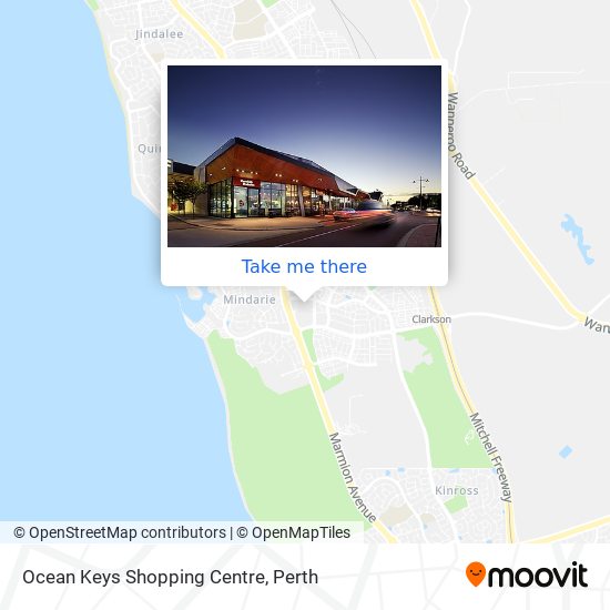 Ocean Keys Shopping Centre map