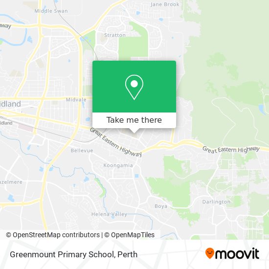 Greenmount Primary School map