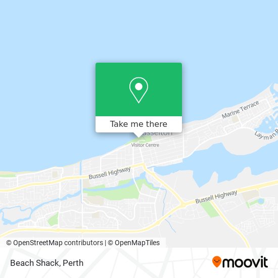 Beach Shack map