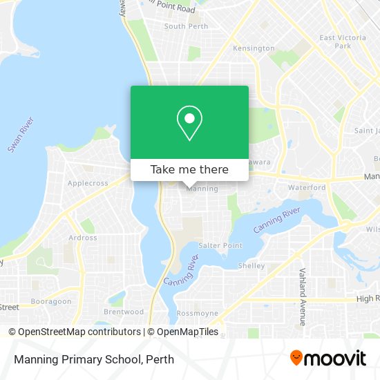 Manning Primary School map