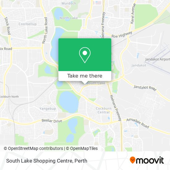 South Lake Shopping Centre map