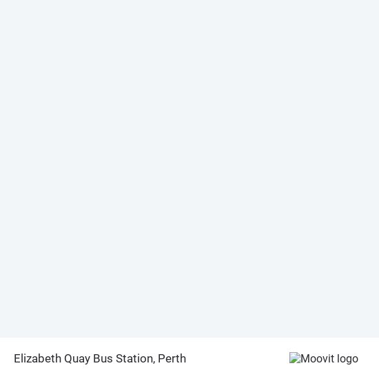 Elizabeth Quay Bus Station map