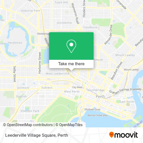 Mapa Leederville Village Square