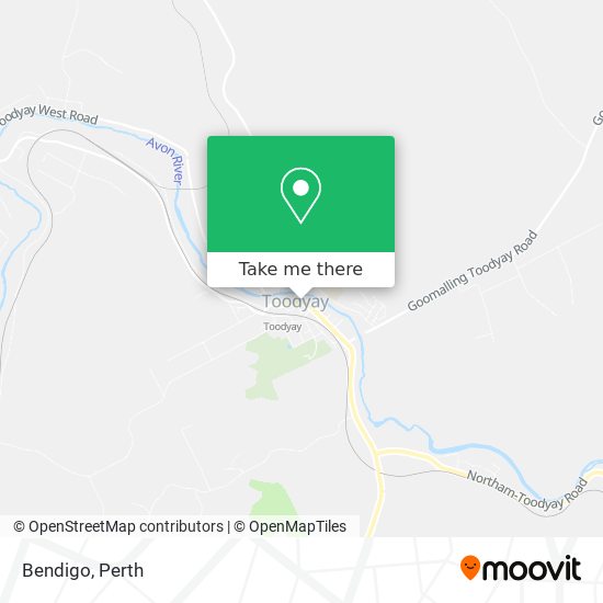 Bendigo map