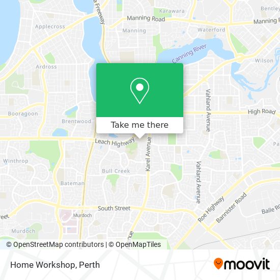 Home Workshop map