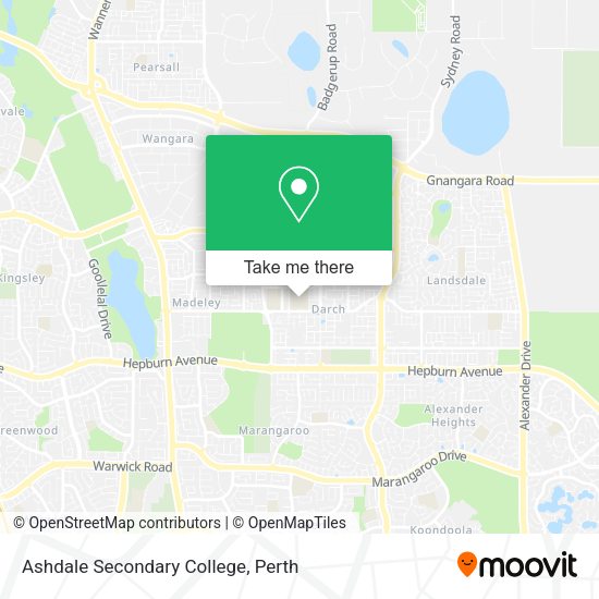 Ashdale Secondary College map