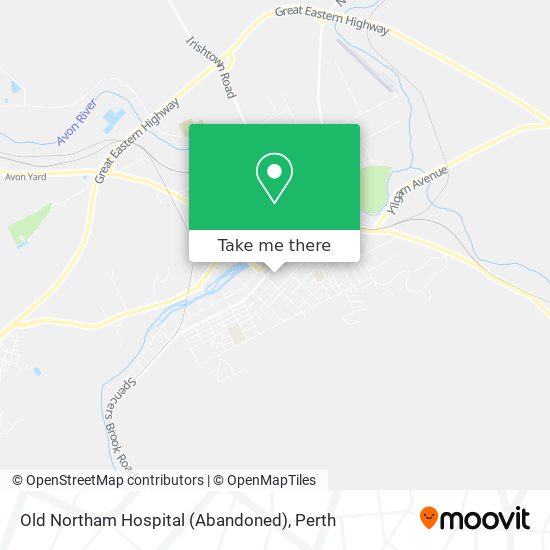 Old Northam Hospital (Abandoned) map