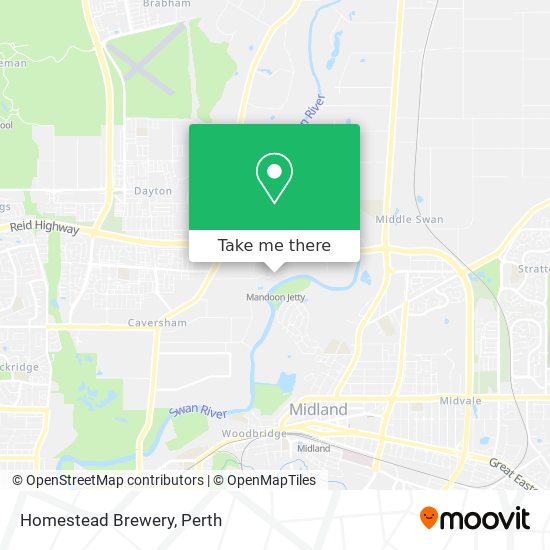 Homestead Brewery map