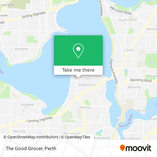 Mapa The Good Grocer