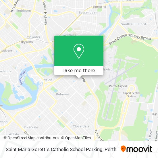 Saint Maria Goretti's Catholic School Parking map