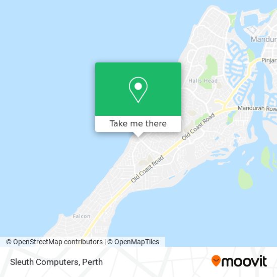 Sleuth Computers map